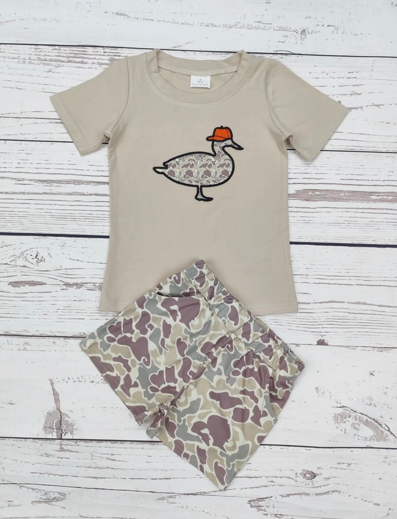 Camo Duck Short Set