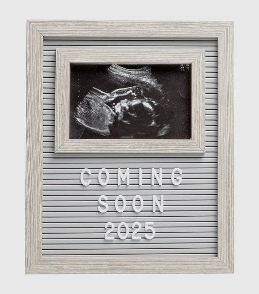Sonogram Letter Frame