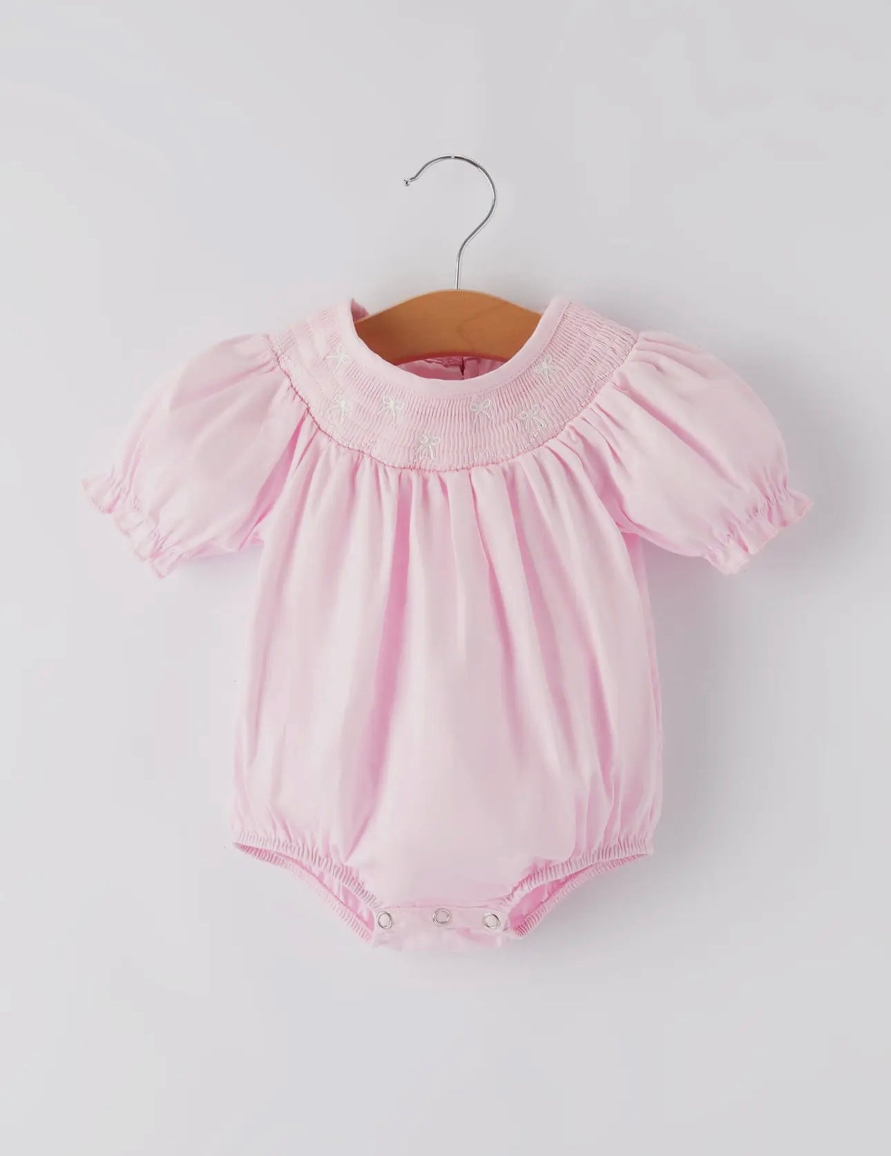 Bow Smocked Bubble